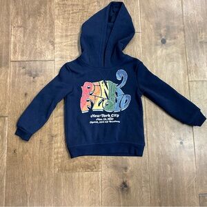 Pink Floyd Kids Navy Blue Graphic Hoodie 3T